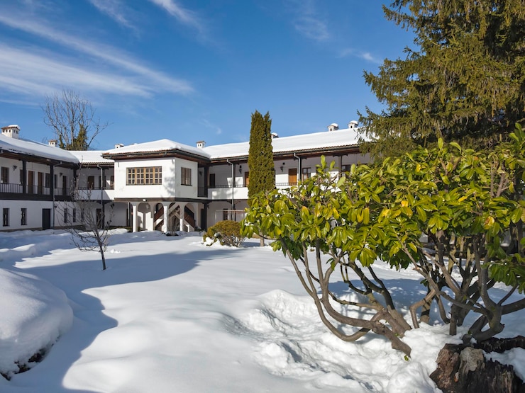 Nordic winter landscape